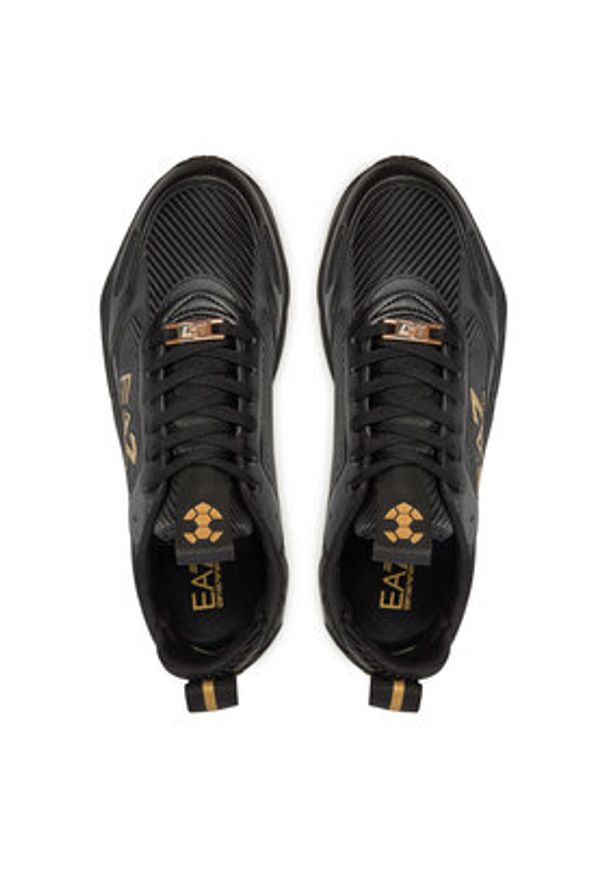 EA7 Emporio Armani Sneakersy X8X152 XK378 T961 Czarny. Kolor: czarny. Materiał: materiał
