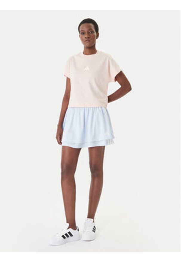 Adidas - adidas Spódnica mini House Of Tiro JY7633 Błękitny Regular Fit. Kolor: niebieski. Materiał: syntetyk