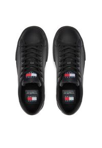 Tommy Jeans Sneakersy Foxing Flatform Sneaker EN0EN02567 Czarny. Kolor: czarny. Materiał: skóra #3