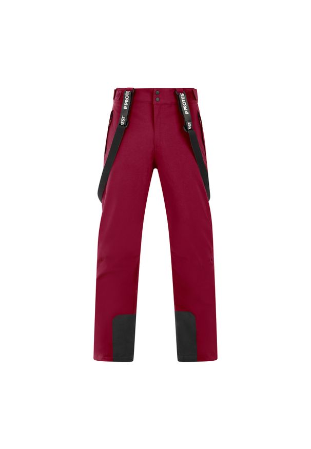 Spodnie narciarskie Protest Chester. Kolor: czerwony. Sezon: zima. Sport: narciarstwo