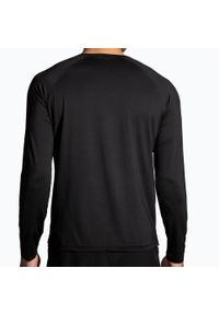 Longsleeve do biegania męski Brooks Atmosphere 2.0. Kolor: czarny. Długość rękawa: długi rękaw