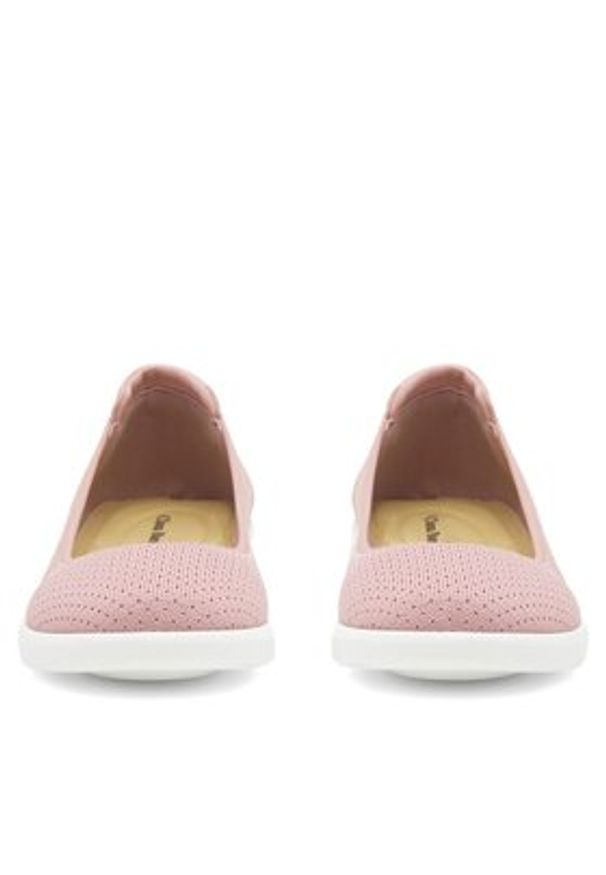 Clara Barson Baleriny Merle H20630-01 Różowy. Kolor: różowy. Materiał: materiał