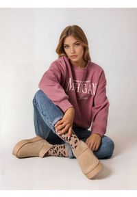 Sinsay - Botki ocieplane z domieszką wełny - beżowy. Kolor: beżowy. Materiał: wełna #1