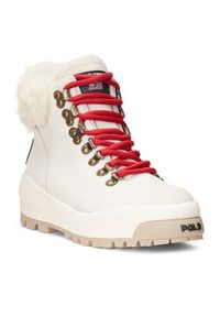 Polo Ralph Lauren Trzewiki 804917245001 Écru. Kolor: kremowy. Materiał: skóra, zamsz #6