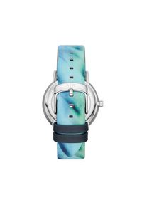 Armani Exchange Zegarek Lola AX5597 Niebieski. Kolor: niebieski. Materiał: skóra #2