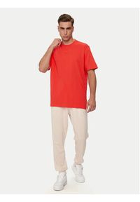 Adidas - adidas T-Shirt ALL SZN IR9110 Czerwony Loose Fit. Kolor: czerwony. Materiał: bawełna