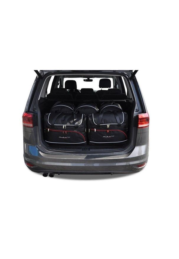KJUST - Torby Do Bagażnika Vw Touran 2015+ 5Szt Kjust. Kolor: czarny. Styl: sportowy