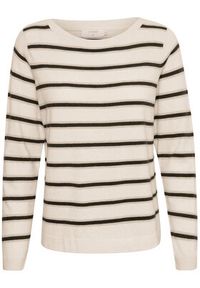Cream Sweter Crdela Knit 10611709 Beżowy Regular Fit. Kolor: beżowy. Materiał: wiskoza #3