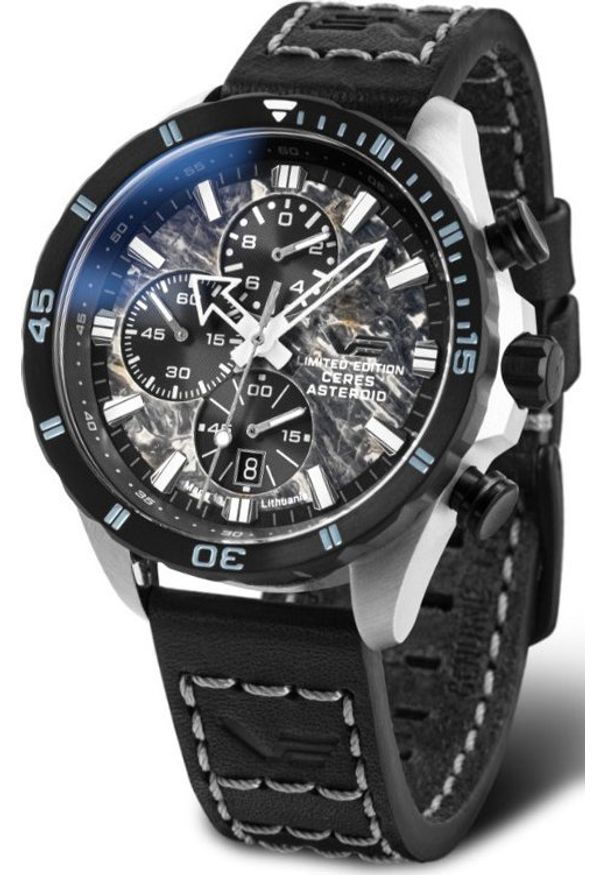 Zegarek Vostok Europe Zegarek męski Vostok Europe 6S10-320E693 czarny. Kolor: czarny