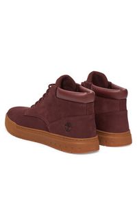 Timberland Sneakersy Maple Grove TB0A69FNEQ31 Bordowy. Kolor: czerwony. Materiał: nubuk, skóra #7