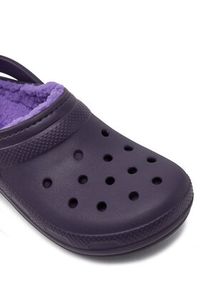 Crocs Klapki Classic Lined Clog 203591 Fioletowy. Kolor: fioletowy #5