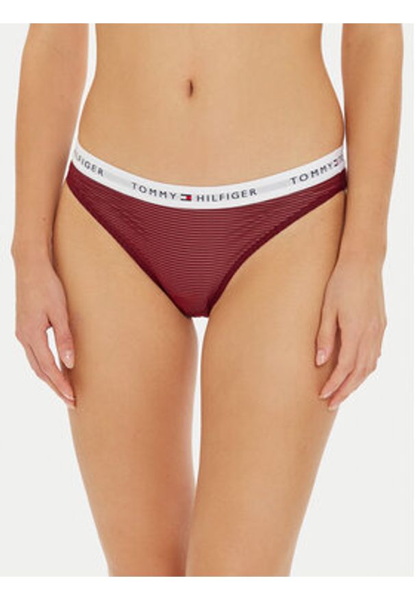 TOMMY HILFIGER - Tommy Hilfiger Komplet stringów UW0UW05532 Kolorowy. Materiał: syntetyk. Wzór: kolorowy