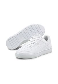 Buty do chodzenia dla dzieci Puma Caven JR. Kolor: biały, wielokolorowy. Materiał: guma, materiał, tkanina, syntetyk. Sport: turystyka piesza