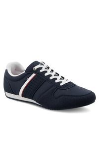 Lanetti Sneakersy MP07-01378-01 Granatowy. Kolor: niebieski. Materiał: materiał #7