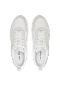 Calvin Klein Sneakersy Low Top Lace Up Lth Mix HM0HM00851 Biały. Kolor: biały #5