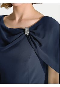 Swing Sukienka wieczorowa 5AK11900 Granatowy Regular Fit. Kolor: niebieski. Materiał: syntetyk. Styl: wizytowy #5