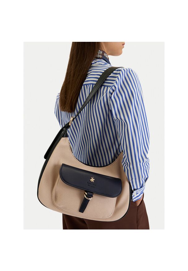 Torebka Beverly Hills Polo Club. Kolor: czarny