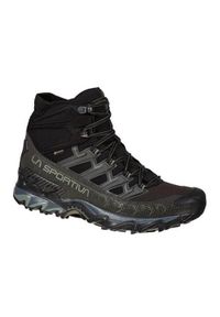 LA SPORTIVA - Buty trekkingowe męskie La Sportiva La Ultra Raptor Ii Mid Gtx. Wysokość cholewki: za kostkę. Zapięcie: sznurówki. Kolor: wielokolorowy, czarny. Materiał: syntetyk, materiał, tkanina. Szerokość cholewki: normalna. Sport: turystyka piesza #1