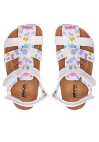 Geox Sandały B Sandal Chalki Girl B452RA 000HH C0653 S Biały. Kolor: biały #5