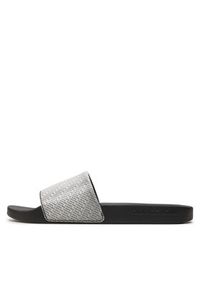 Calvin Klein Jeans Klapki Slide Lenticular YM0YM00953 Czarny. Kolor: czarny