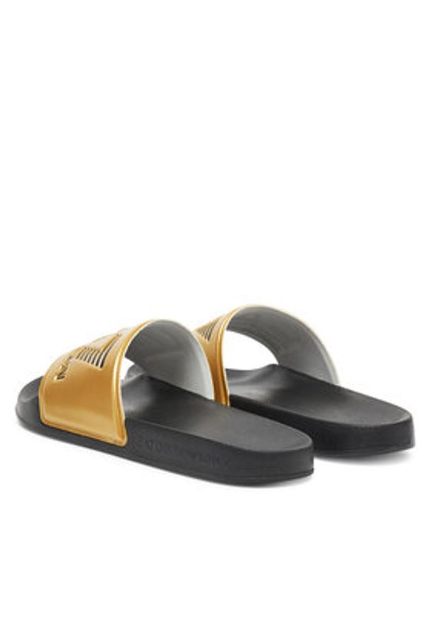 EA7 Emporio Armani Klapki 7X000108 AF15118 MZ097 Złoty. Kolor: złoty. Materiał: syntetyk