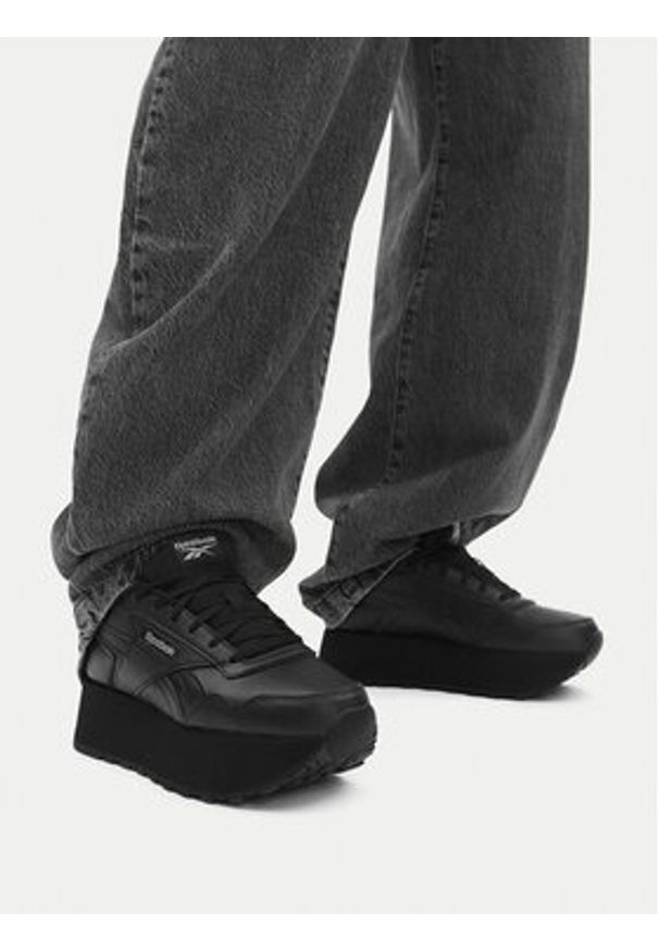 Reebok Sneakersy CEO-GLIDE TRIPPLE 100223022 Czarny. Kolor: czarny. Materiał: syntetyk, materiał