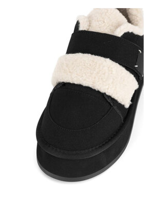 Jenny Fairy Śniegowce BJL6728 Czarny. Kolor: czarny. Materiał: materiał