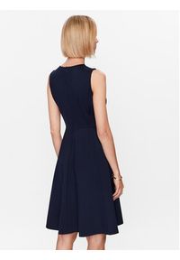 Lauren Ralph Lauren Sukienka codzienna 250851951002 Granatowy Regular Fit. Okazja: na co dzień. Kolor: niebieski. Materiał: wiskoza. Typ sukienki: proste. Styl: casual #5