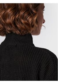 Brave Soul Sweter LK-230HALL Czarny Regular Fit. Kolor: czarny. Materiał: syntetyk #4
