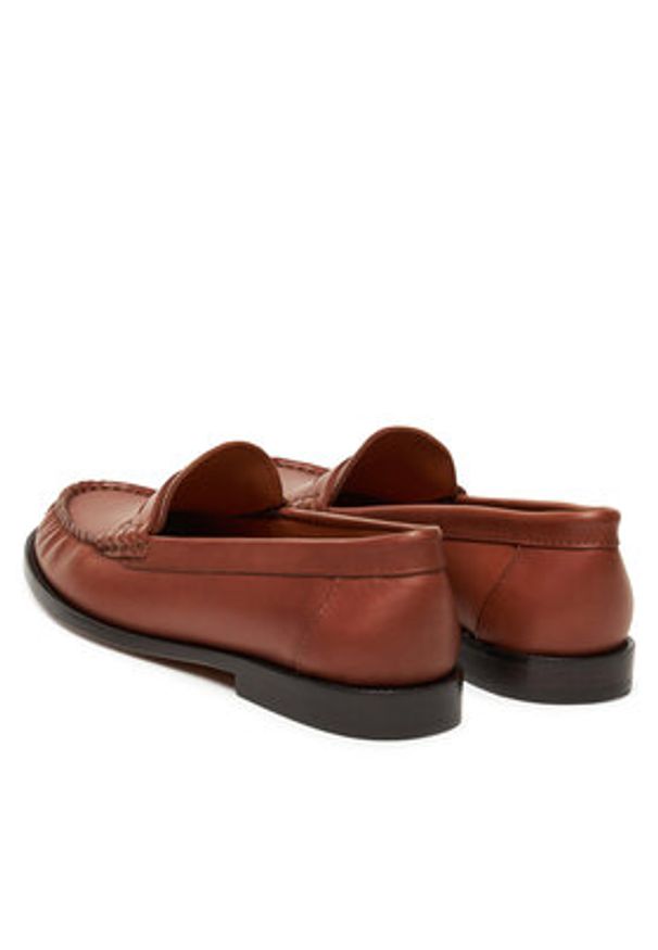 Polo Ralph Lauren Mokasyny Calfskin Penny Loafer 818961942001 Brązowy. Kolor: brązowy. Materiał: skóra