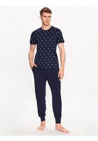 Polo Ralph Lauren Koszulka piżamowa 714899612006 Granatowy Regular Fit. Kolor: niebieski. Materiał: bawełna #3