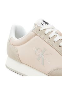 Calvin Klein Jeans Sneakersy Retro Runner Low Lace Ny Ml YW0YW01326 Różowy. Kolor: różowy