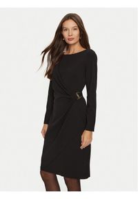 DKNY Sukienka koktajlowa DD4H1242 Czarny Slim Fit. Kolor: czarny. Materiał: syntetyk. Styl: wizytowy #1