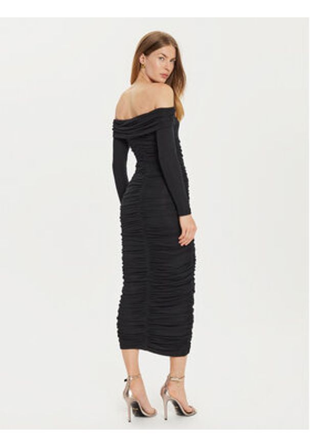 BARDOT Sukienka koktajlowa Arike 59445DB Czarny Slim Fit. Kolor: czarny. Materiał: syntetyk. Styl: wizytowy
