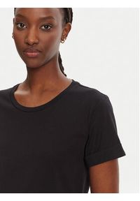 Liu Jo Sport T-Shirt TA5180 JS923 Czarny Regular Fit. Kolor: czarny. Materiał: bawełna. Styl: sportowy #4