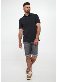 Karl Lagerfeld - Polo męskie z logo KARL LAGERFELD. Typ kołnierza: polo