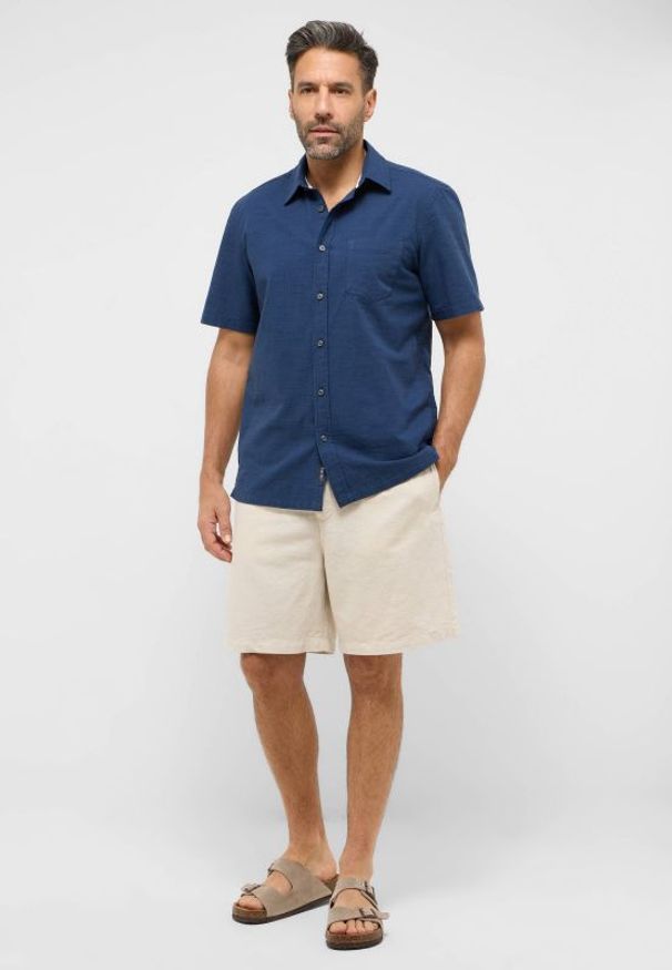 Mustang Męskie szorty Mustang Style Linen Jogger Shorts Ecru 1016459 2014. Okazja: na co dzień. Materiał: len, tkanina, materiał, bawełna. Sezon: lato. Styl: klasyczny, wakacyjny, casual