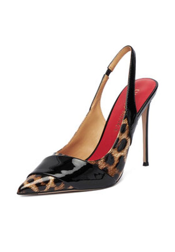 Eva Minge Szpilki EO-MONA-1643-2 Brązowy. Kolor: brązowy. Materiał: skóra. Obcas: na szpilce