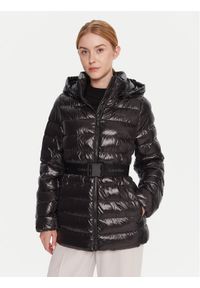 Calvin Klein Kurtka zimowa LV044D542G Czarny Regular Fit. Kolor: czarny. Materiał: syntetyk. Sezon: zima