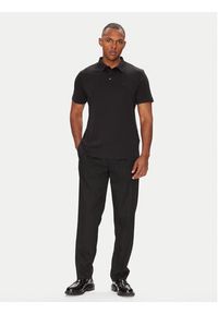 Calvin Klein Polo Supima LV04LB276G Czarny Regular Fit. Typ kołnierza: polo. Kolor: czarny. Materiał: bawełna #3