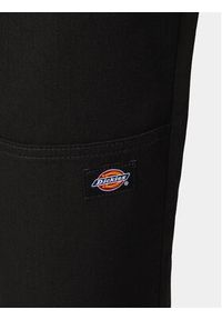 Dickies Spodnie materiałowe Double DK0A4XZE Czarny Slim Fit. Kolor: czarny. Materiał: bawełna