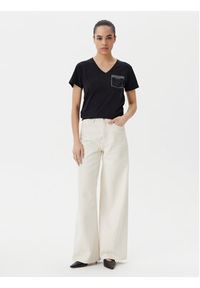 Liu Jo T-Shirt TA5172 JS923 Czarny Regular Fit. Kolor: czarny. Materiał: bawełna #3