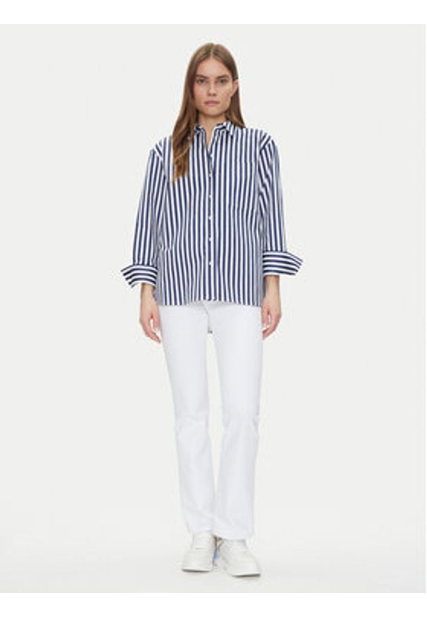 TOMMY HILFIGER - Tommy Hilfiger Jeansy Bootcut Rw White WW0WW44362 Biały Regular Fit. Kolor: biały