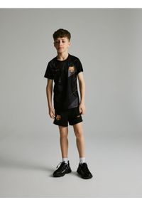 Reserved - T-shirt FC Barcelona - czarny. Kolor: czarny. Materiał: materiał #1