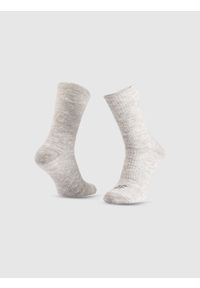 4f - 4F Skarpetki trekkingowe za kostkę damskie - szare 35-38. Kolor: szary. Technologia: Primaloft. Sport: turystyka piesza, wspinaczka #1