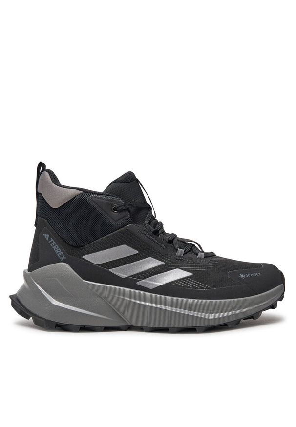 Adidas - Trekkingi adidas. Kolor: czarny. Technologia: Gore-Tex. Model: Adidas Terrex. Sport: turystyka piesza