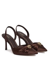 Aldo Szpilki Larsynn 14241584 Brązowy. Kolor: brązowy. Materiał: materiał. Obcas: na szpilce #4