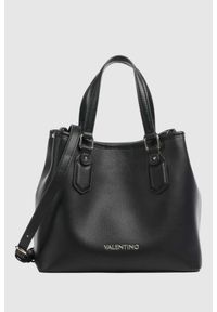 Valentino by Mario Valentino - VALENTINO Czarna torebka Brixton. Kolor: czarny