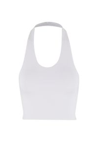 Top z jersey damski Urban Classics Basic. Kolor: biały. Materiał: jersey. Sezon: lato #1