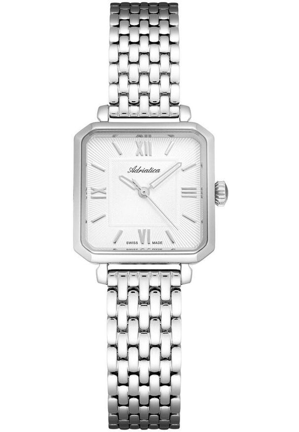 Zegarek damski Adriatica A3839.5163Q srebrny. Kolor: srebrny